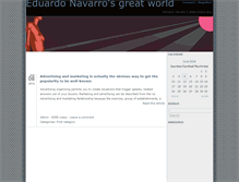 Tablet Screenshot of eduardonavar24.womenblog.us